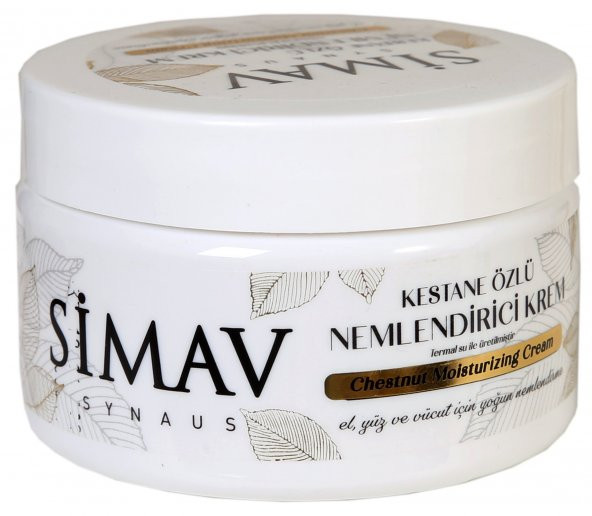SİMAV Kestane Özlü ve Termal Sulu Cilt Bakım Seti 2li - Krem 250ml + Losyon 340ml - 2