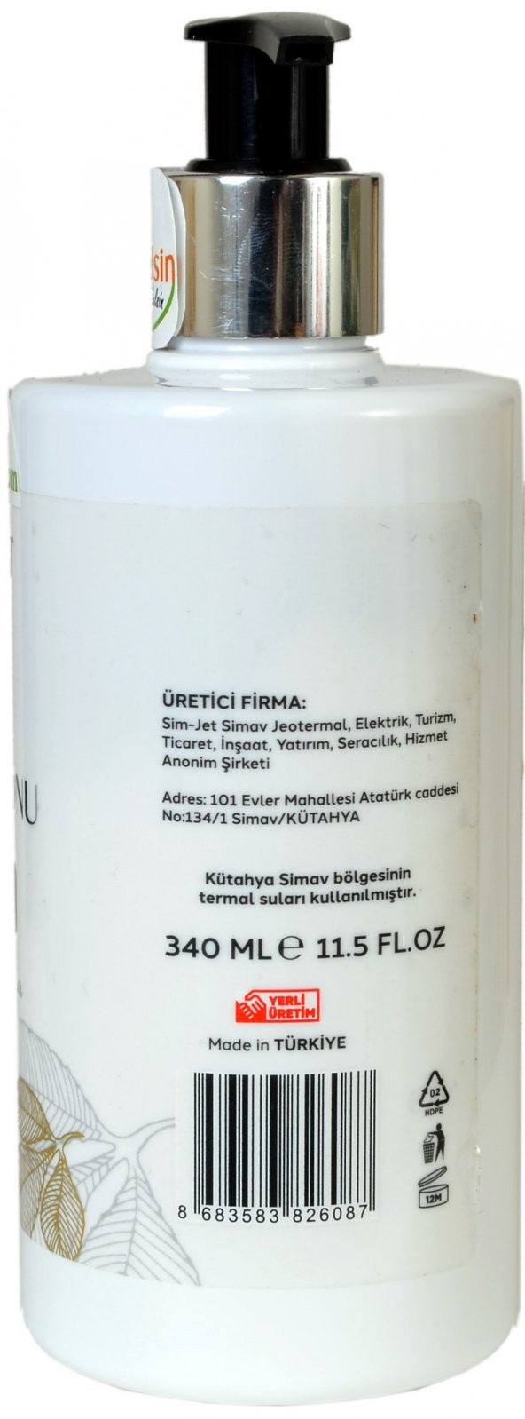 SİMAV Kestane Özlü ve Termal Sulu Cilt Bakım Seti 2li - Krem 250ml + Losyon 340ml - 6