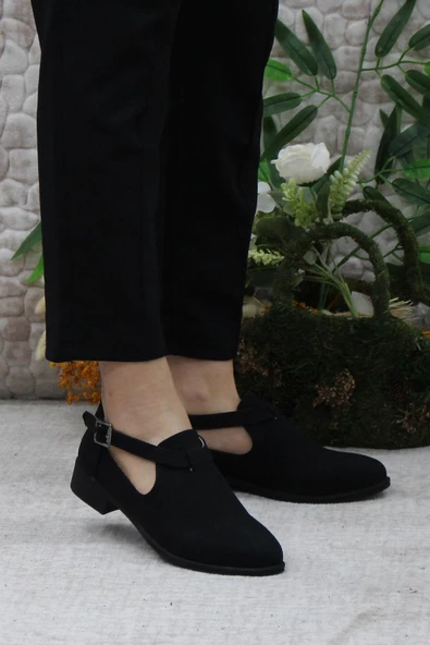 Mehmet Mete 42401 Fashion Tokalı Yumuşak Esnek Kadın Ayakkabı - Resim 3