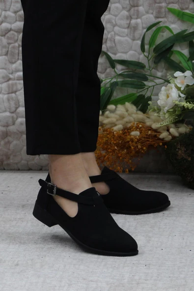 Mehmet Mete 42401 Fashion Tokalı Yumuşak Esnek Kadın Ayakkabı - Resim 2