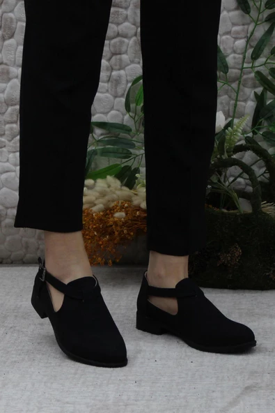 Mehmet Mete 42401 Fashion Tokalı Yumuşak Esnek Kadın Ayakkabı - Resim 5