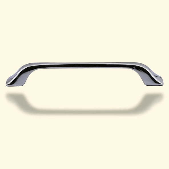 Ovit Mobilya Mutfak Dolabı Çekmece Dolap Kapak Kulpu Düz Metal Kulp Kulbu Kulpu 160 Mm Krom - Resim 3