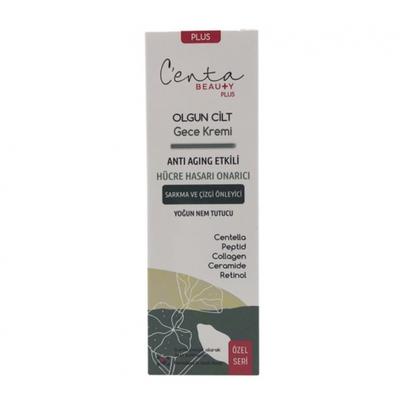 Centa Beauty Olgun Cilt Gece Kremi 50 ml