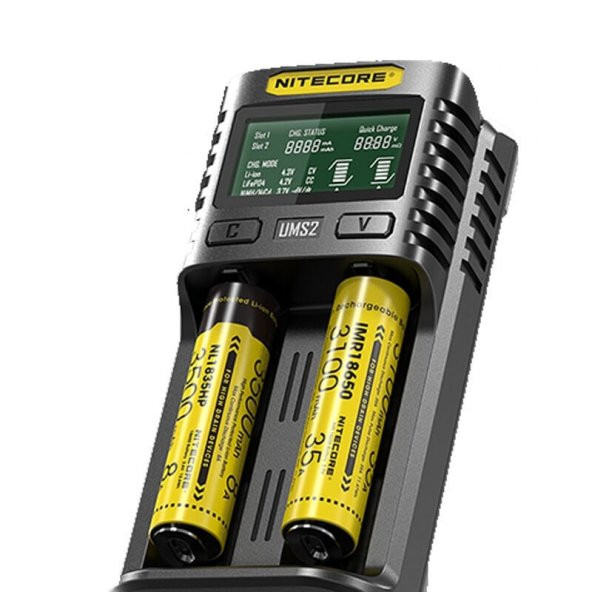 NITECORE UMS2 PIL DOLUM KITI - 2