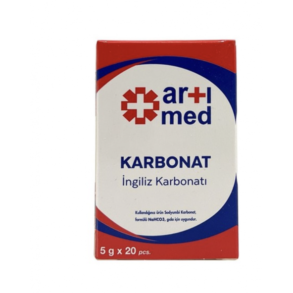 Artımed İngiliz Karbonatı 5 gr x 20
