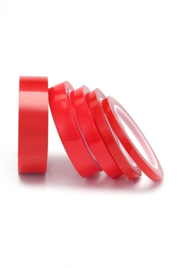 Silikonlu Çift Taraflı Montaj Bandı 10mm X 5mt - 3