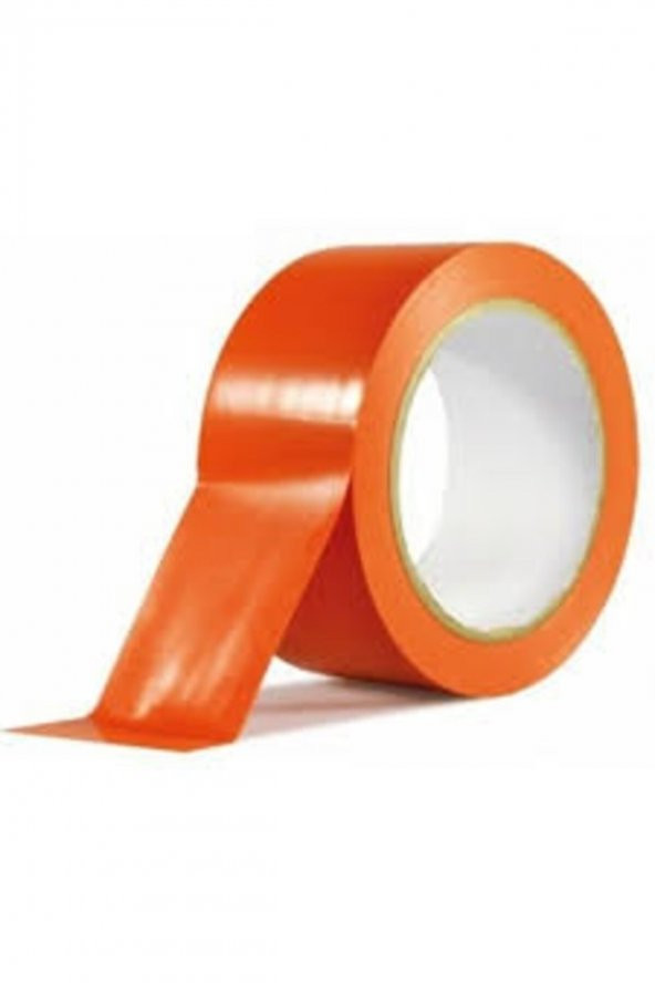 Cam Montaj Bantı Bandı Iz Bırakmaz 5cmx33metre Turuncu Pvc Bant Oto - 3