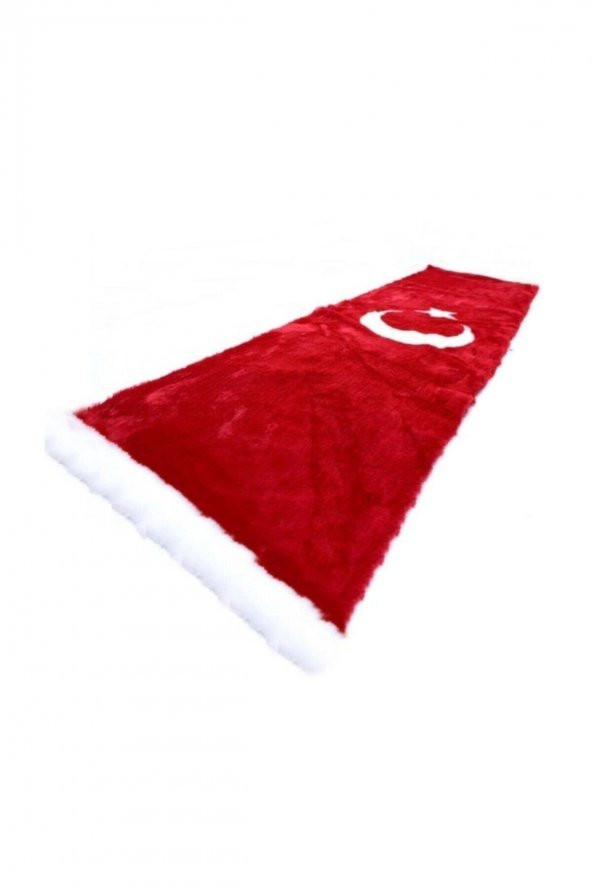Peluş Türk Bayrağı Torpido Halısı - 3