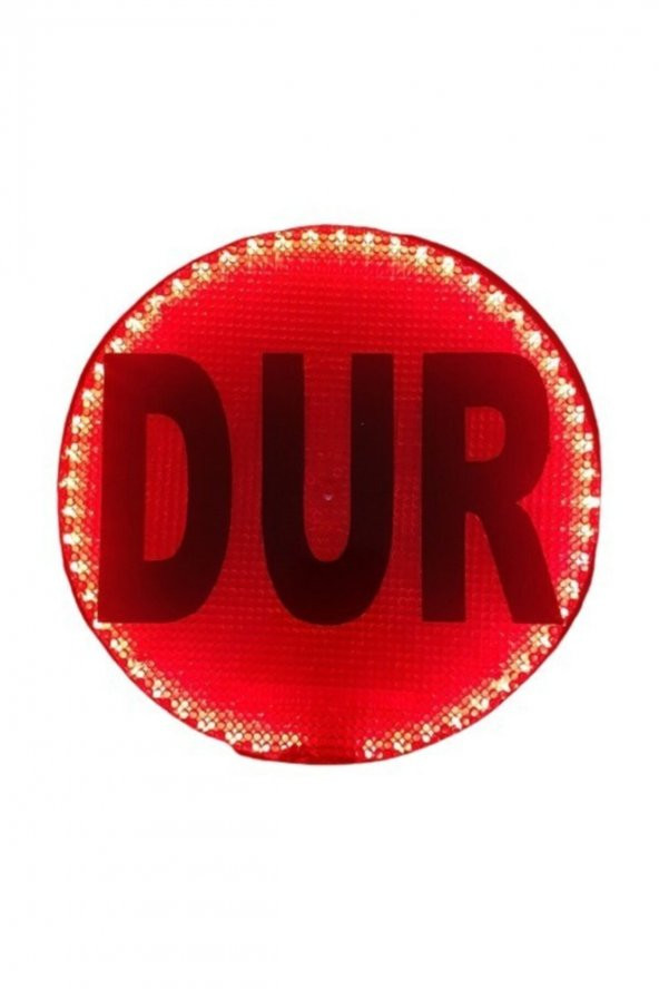 Dur Levhası Led Işıklı Servis Araçlarına Uygun - 2
