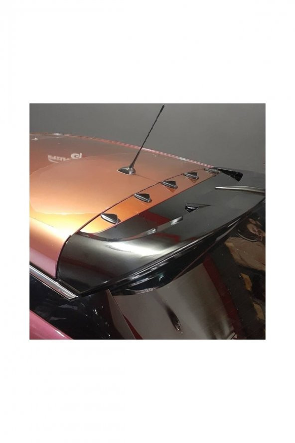 Opel Mini Shark Balina Anten Seti Balık Sırtı Süs Anten Siyah - 2