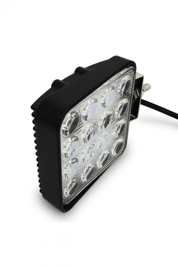 4 Adet 16 Ledli Off Road Çalışma Ve Sis Lambası 48watt 12 & 24 Vo - 3