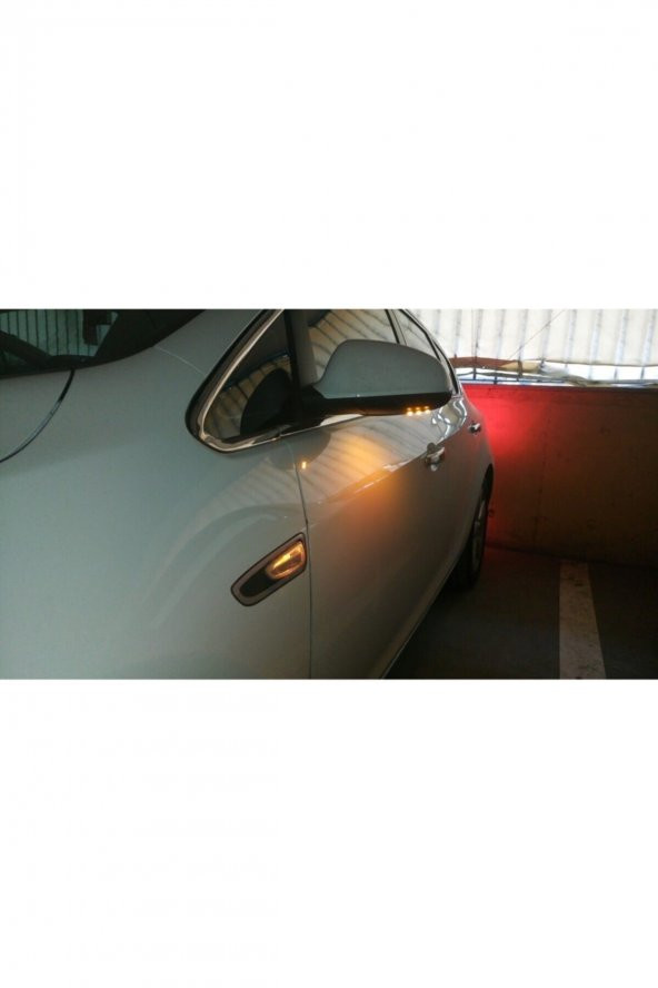 Fiat Marea Uyumlu Turuncu Ayna Altı Led Kartal Göz - 3