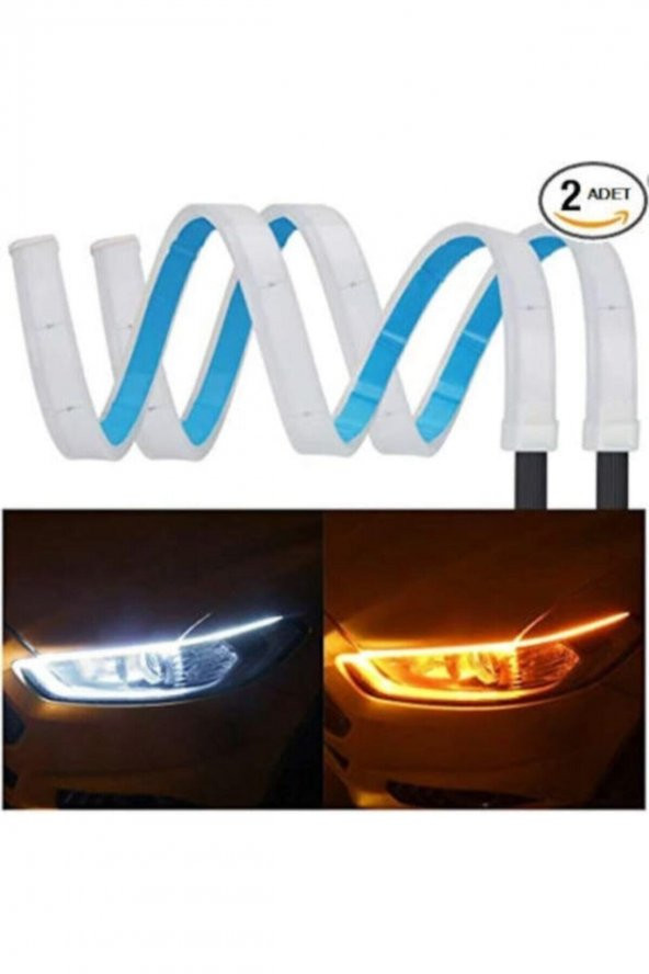 Toyota Aurıs 2013 Far Üstü Kayar Led Selamlamalı - 3