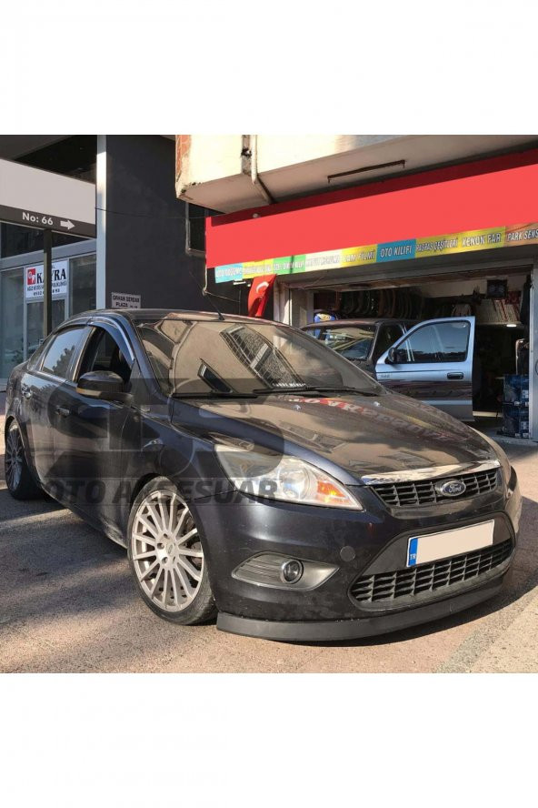 Ford Focus 2 - 2.5 Uyumlu Lip Üniversal 2 Parça Astra H Tipi Esnek Tampon Eki - 2