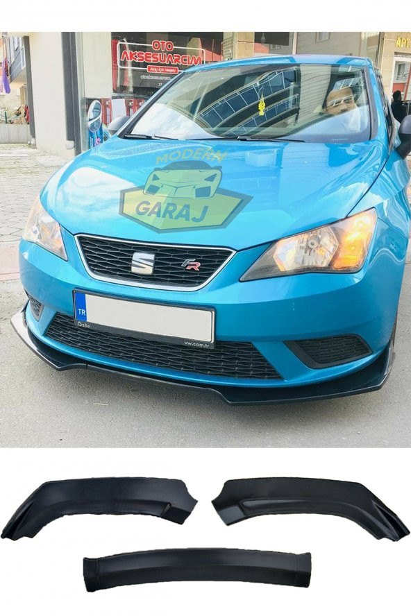 Seat Leon Ön Tampon Eki Leon 3 Parça Kanatlı Lip Seat Leon Ön Ek - 1