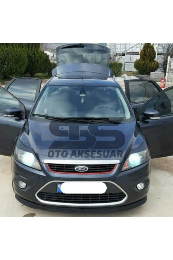 Ford Focus 2 - 2.5 Uyumlu Lip Üniversal 2 Parça Astra H Tipi Esnek Tampon Eki
