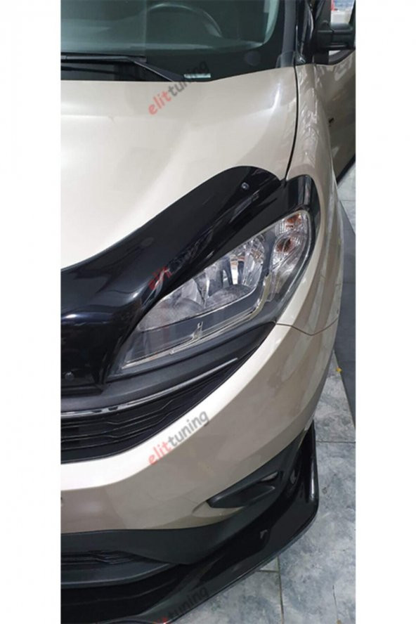 Fiat Doblo D4 Ön Tampon Eki, Lip, Kulaklı Voltex Tip 3 Parça - 6