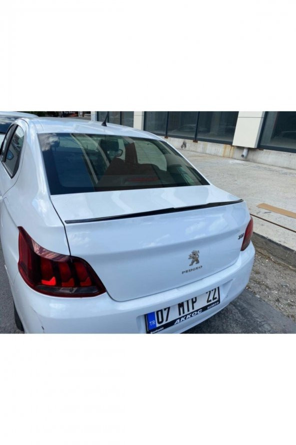 Peugeot 301 2012 2013 2014 2015 2016 2017 2018 2019 Piano Black Siyah Spoiler Spoyler - 2