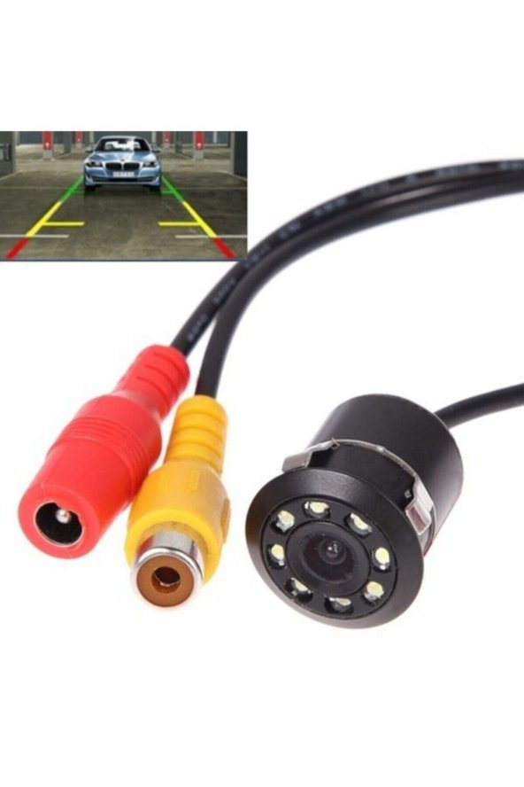 Oto Ekran Ve Kamera 4.3 Inç Ekran Gece Görüş Kamera Park Sensörü - 5