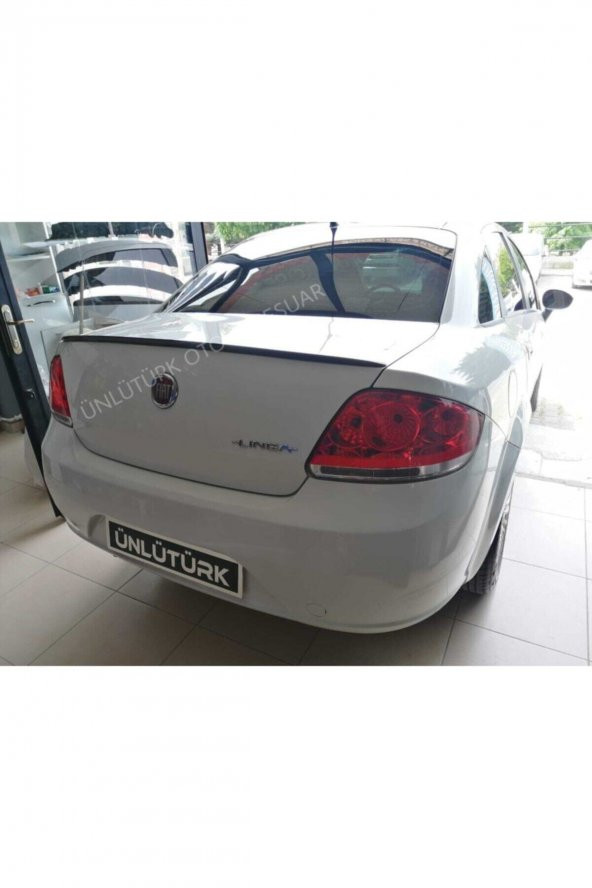 Fiat Linea Bagaj Üstü Spoiler Piano Black - 5