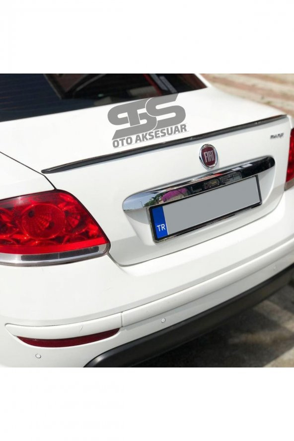 Fiat Linea Bagaj Üstü Spoiler Bagaj Çıtası Piano Black - 2