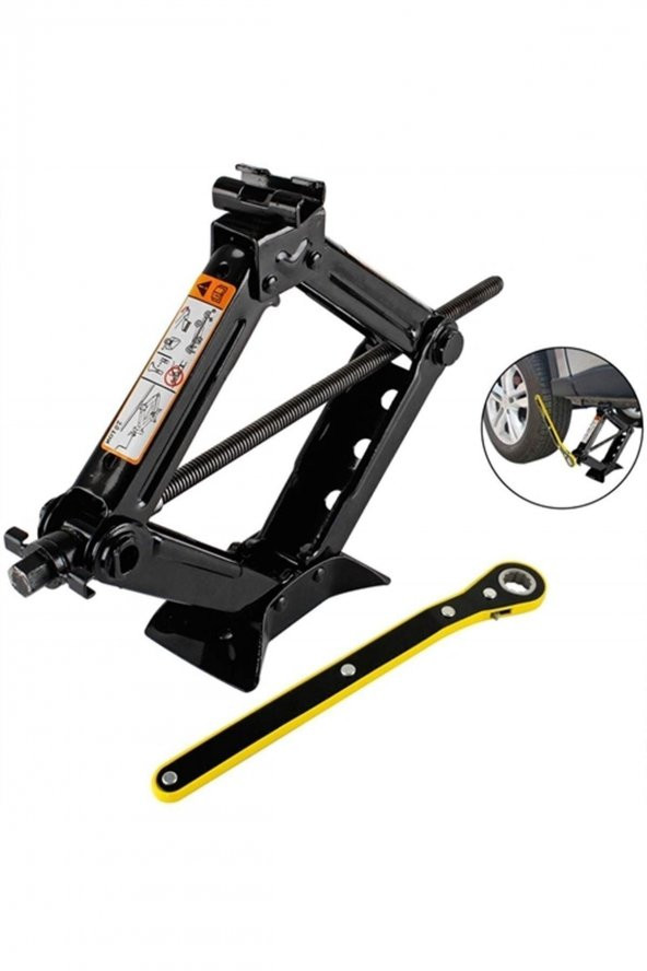 Trafik Seti +bijon Anahtarı+ Kriko+ Akü Takviye Kablosu-4 Lü Set - Resim 3