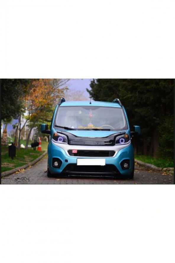 Fiat Fiorino 2016 2017 2018 2019 2020 Ön Kaput Koruyucu Rüzgarlığı - 2