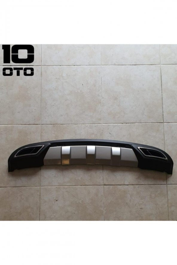 Hyundai Accent Blue Difüzör Plastik 2 Çıkış Egzoz Görünümlü - 2