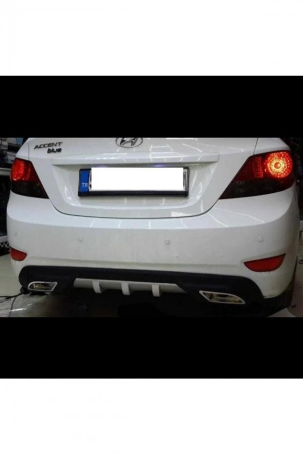 Hyundai Accent Blue Difüzör Plastik 2 Çıkış Egzoz Görünümlü - 4