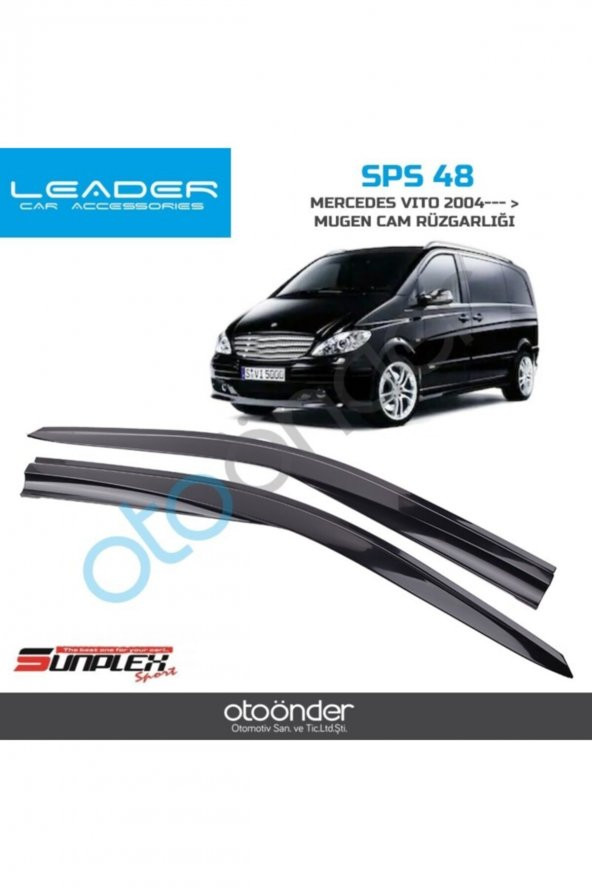 Mercedes Vito 2004-2014 Cam Rüzgarlığı Yerli Üretim - 1