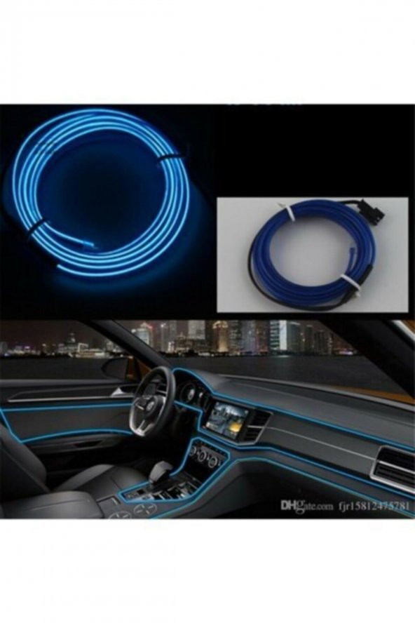 Opel Astra J Kasa Araç Içi Buz Mavisi Torpido Ledi - Ip Neon - 4
