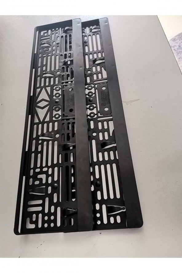 Plakalık 1 Cift (2 ADET) Otomobil Kırılmaz Araç Plakalığı - 2