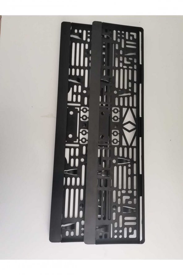 Plakalık 1 Cift (2 ADET) Otomobil Kırılmaz Araç Plakalığı - 3