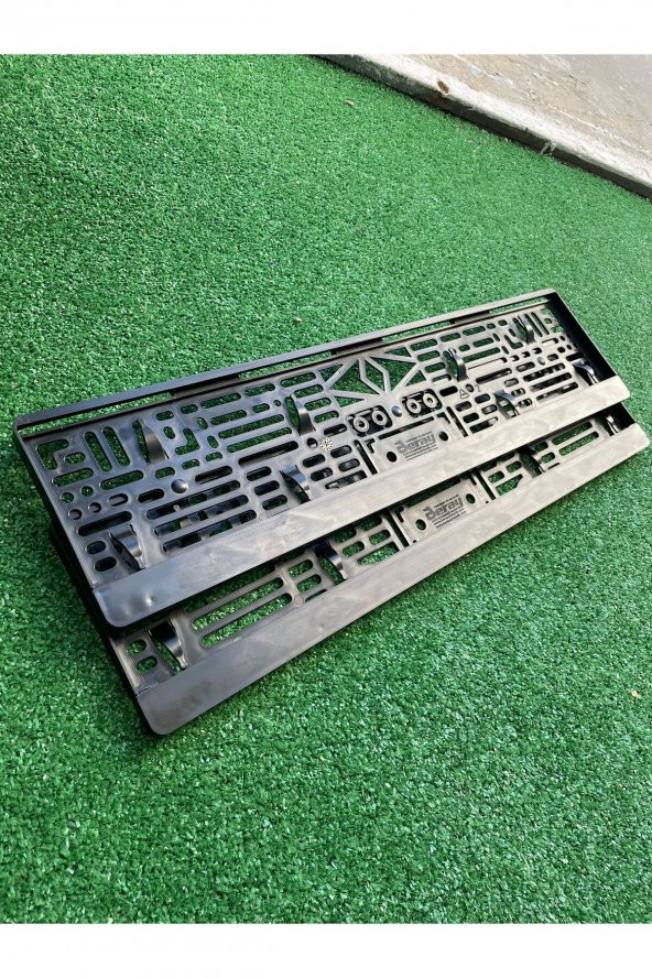 Plakalık 1 Cift (2 ADET) Otomobil Kırılmaz Araç Plakalığı - 4