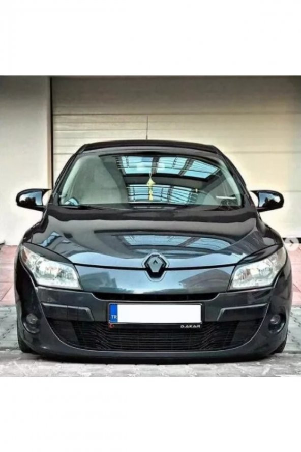 Renault Megane 3 Uyumlu Batman Yarasa Ayna Kapağı Piano Black Abs Plastik