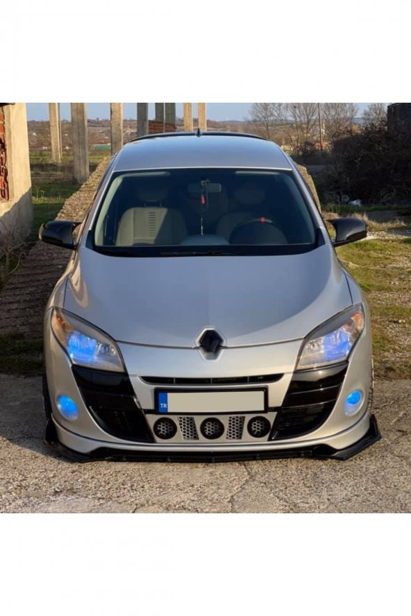 Renault Megane 3 Uyumlu Batman Yarasa Ayna Kapağı Piano Black Abs Plastik - 2