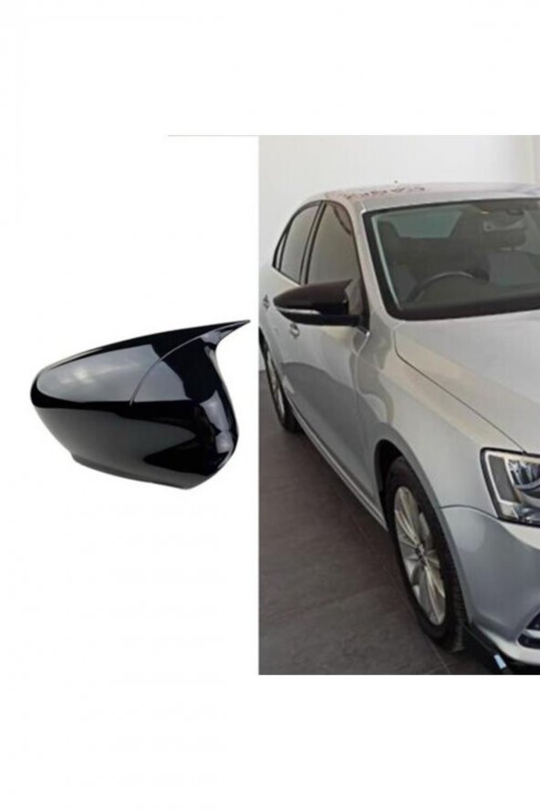 Volkswagen Jetta 2010-2018 Uyumlu   Yarasa Ayna Kapağı - Resim 2