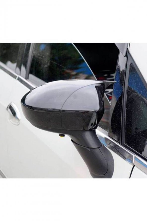 Fiat Linea Batman Yarasa Ayna Kapağı Piano Black Siyah Siyah - 3