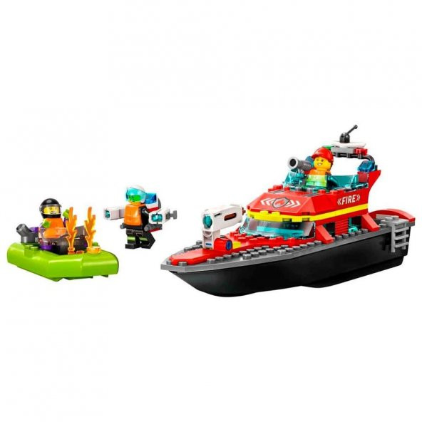 LEGO City İtfaiye Kurtarma Teknesi 60373 - 4