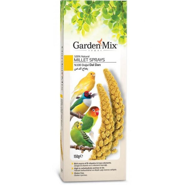 Garden Mix Platin Sarı Dal Darı 150gr