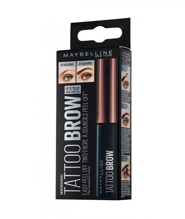 Maybelline New York Brow Tattoo Longlasting Tint Dark Brown