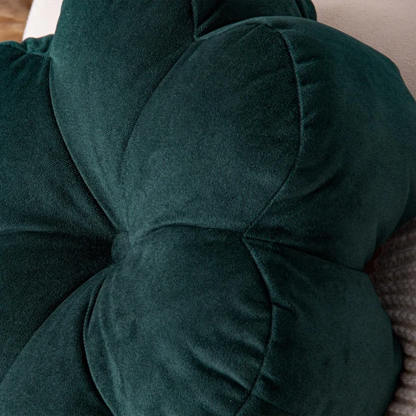 Kırlent Papatya 40x40 Kiremit - 12