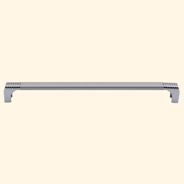 Side 224 mm Çekmece Dolap Kulpu Mobilya Dolabı Kulpları Mutfak Kulbu Metal Kulp Krom Renk 224 mm - 3