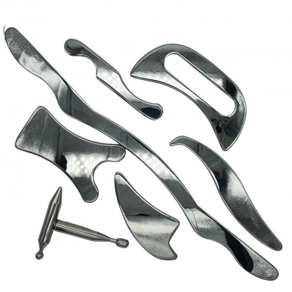 Graston 7 Parçalı Büyük Set Masaj Aleti Model 1 ürün görseli