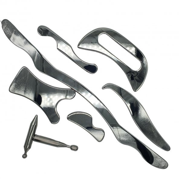 Graston 7 Parçalı Büyük Set Masaj Aleti Model 2