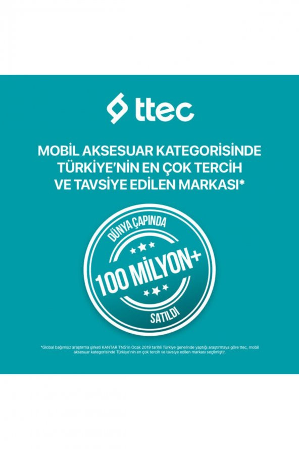 Ttec ReCharger Pro M 10.000 mAh MagSafe Uyumlu Kablosuz Taşınabilir Şarj Aleti / Powerbank - 7
