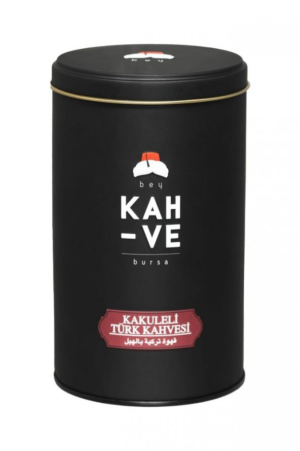 Bey Kahve Türk Kahvesi Kakuleli Teneke 250 G