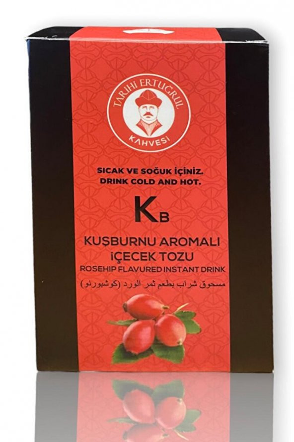 Tarihi Ertuğrul Kahvesi Tarihi Ertuğrul Kuşburnu Aromalı Içecek Tozu Kutu 200 G