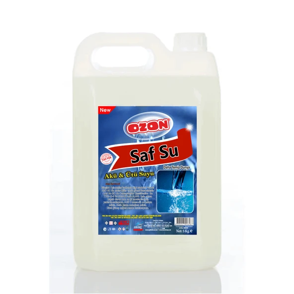 Saf Su 5 Kg ( Koli Içi 1 Adet )