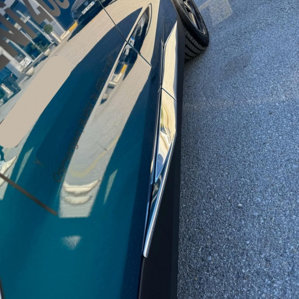 Peugeot 408 Krom Yan Kapı Çıtası 4 Kapı 2022+ Paslanmaz Çelik - 4